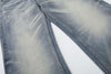 Vintage İspanyol Paça Jean Pantolon, model üzerinde — Navra Wear