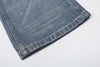 Vintage İspanyol Paça Jean Pantolon, arka görünüm — Navra Wear