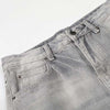 Faded Bell-Leg Denim — Denim