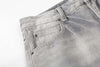 Faded Bell-Leg Denim — Denim