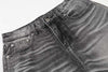Faded High-Waisted Bell-Leg Denim