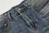 Vintage Yıkanmış İspanyol Paça Jean Pantolon, model üzerinde — Navra Wear