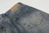Vintage Yıkanmış İspanyol Paça Jean Pantolon, kombin görünüm — Navra Wear