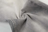 Yıkanmış Yırtık Detaylı İspanyol Paça Jean Pantolon, kombin görünüm — Navra Wear