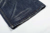Yıkanmış Yırtık Detaylı İspanyol Paça Jean Pantolon, kombin görünüm — Navra Wear