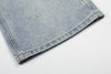 Vintage Yıkanmış İspanyol Paça Jean Pantolon, arka görünüm — Navra Wear