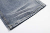 Yıkanmış Yüksek Bel İspanyol Paça Jean Pantolon, yan görünüm — Navra Wear