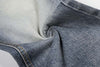 Yıkanmış Yüksek Bel İspanyol Paça Jean Pantolon, stil görünüm — Navra Wear