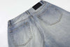 Vintage Yıkanmış İspanyol Paça Jean Pantolon, yan görünüm — Navra Wear