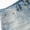 Light Blue Bell-Leg Denim