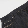 Charcoal Bell-Leg Denim
