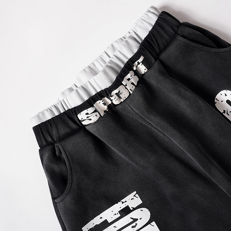 Wide Leg Jogger, yakın çekim — Navra Wear