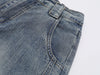İspanyol Paça Jean Pantolon, detay görünüm — Navra Wear