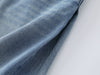 Yıkanmış İspanyol Paça Jean Pantolon, arka görünüm — Navra Wear