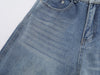 Yıkanmış İspanyol Paça Jean Pantolon, detay görünüm — Navra Wear
