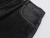 Vintage İspanyol Paça Jean Pantolon, model üzerinde — Navra Wear