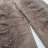 Distressed Wide-Leg Trousers
