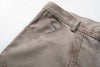 Distressed Wide-Leg Trousers