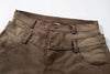 Earthy High-Rise Wide-Leg