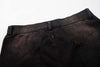 Yıkanmış Yırtık Detaylı İspanyol Paça Jean Pantolon, yan görünüm — Navra Wear