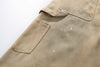 Wide Leg Cep Detaylı Pantolon, yakın çekim — Navra Wear
