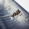 Tiger Faded Bell-Leg Denim