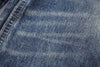Yıkanmış Yırtık Detaylı İspanyol Paça Jean Pantolon, yakın çekim — Navra Wear