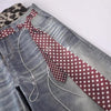 Trompe L'Oeil High-Rise Trousers