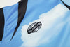Sky Blue Pup-Print Visual Tee