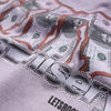 Acid-Rinsed Designed Relaxed-Cut T-Shirt