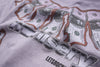 Acid-Rinsed Designed Relaxed-Cut T-Shirt