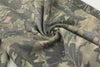 Wide Leg Kamuflaj Desenli Şort, kombin görünüm — Navra Wear