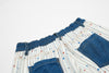 Wide Leg Çizgili Pantolon, yan görünüm — Navra Wear