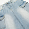 Classic High-Waisted Bell-Leg Denim
