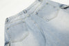 Vintage Yüksek Bel İspanyol Paça Jean Pantolon, stil görünüm — Navra Wear