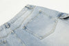 Vintage Yüksek Bel İspanyol Paça Jean Pantolon, önden görünüm — Navra Wear