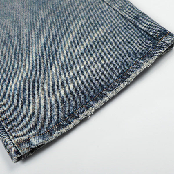 Faded Bell-Leg Denim alternatif görünüm