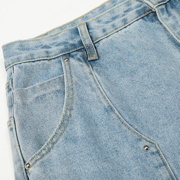 Relaxed Light Blue Denim