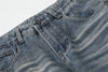 Faded Bell-Leg Denim