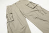 Wide Leg Çok Cepli Kargo Pantolon, yakın çekim — Navra Wear