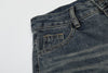İspanyol Paça Leopar Desenli Jean Pantolon, stil görünüm — Navra Wear