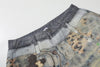 Digital Print Cropped Wide-Leg