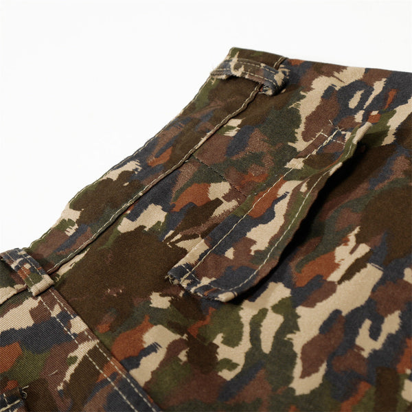Woodland Wide Leg Street Shorts alternatif görünüm
