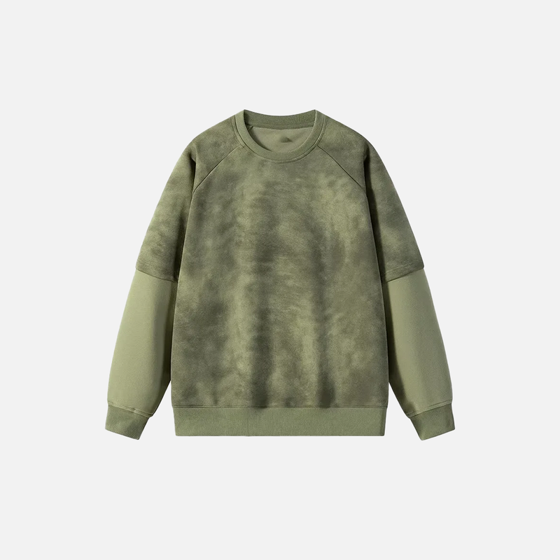 Layered Look Y2K Crewneck