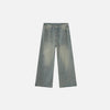 Classic Heritage Green Bell-Leg Denim