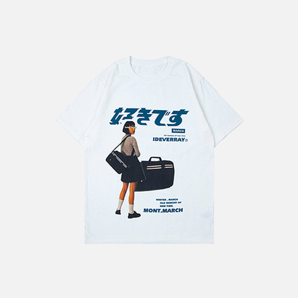 90's Aged Ideverray Nihon-Style T-Shirt alternatif görünüm