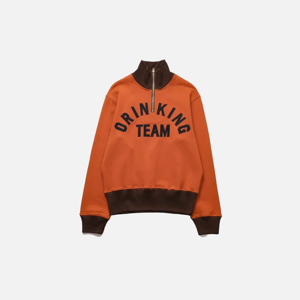 Kanji Stitch Half-Zip Sweatshirt