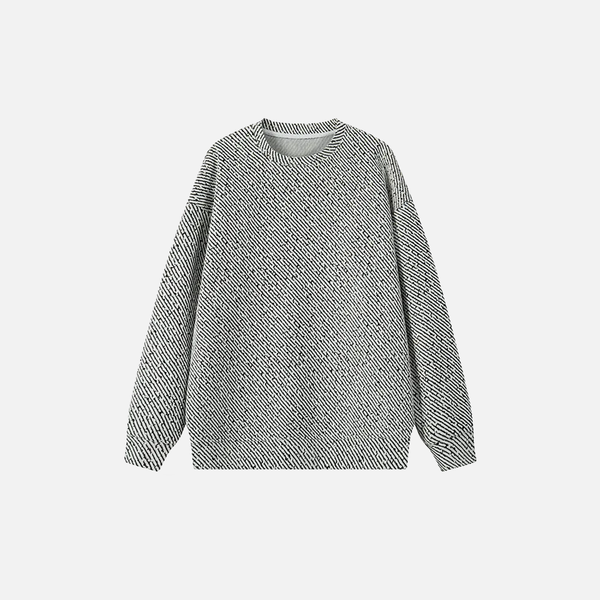 Spring Solid Relaxed Pullover alternatif görünüm
