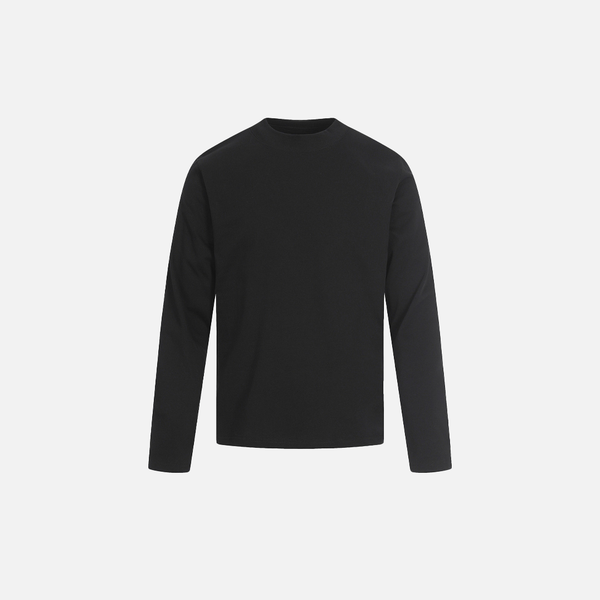 Chic Mono-Color Color Slim Fit Long Sleeve Base T-Shirt