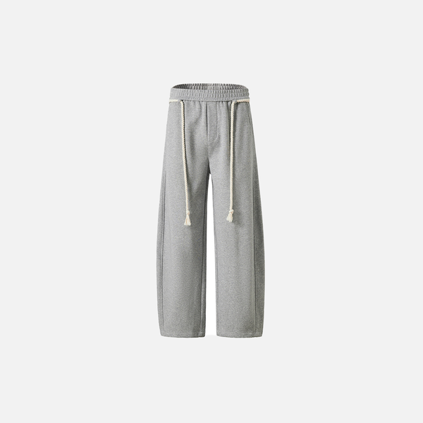 Wide Leg Western Baskılı Jogger alternatif görünüm
